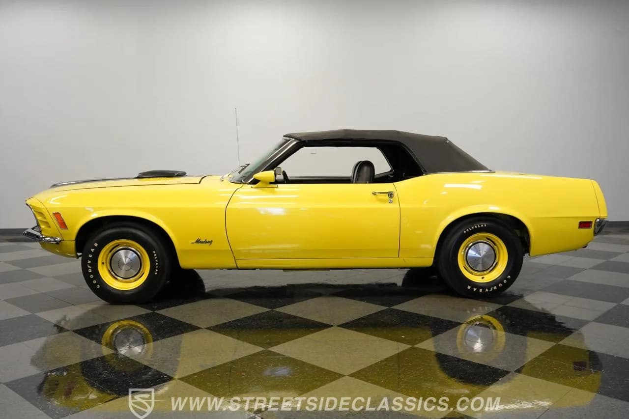 1970 Ford Mustang 428 Cobra Jet Convertible - Thumbnail 2