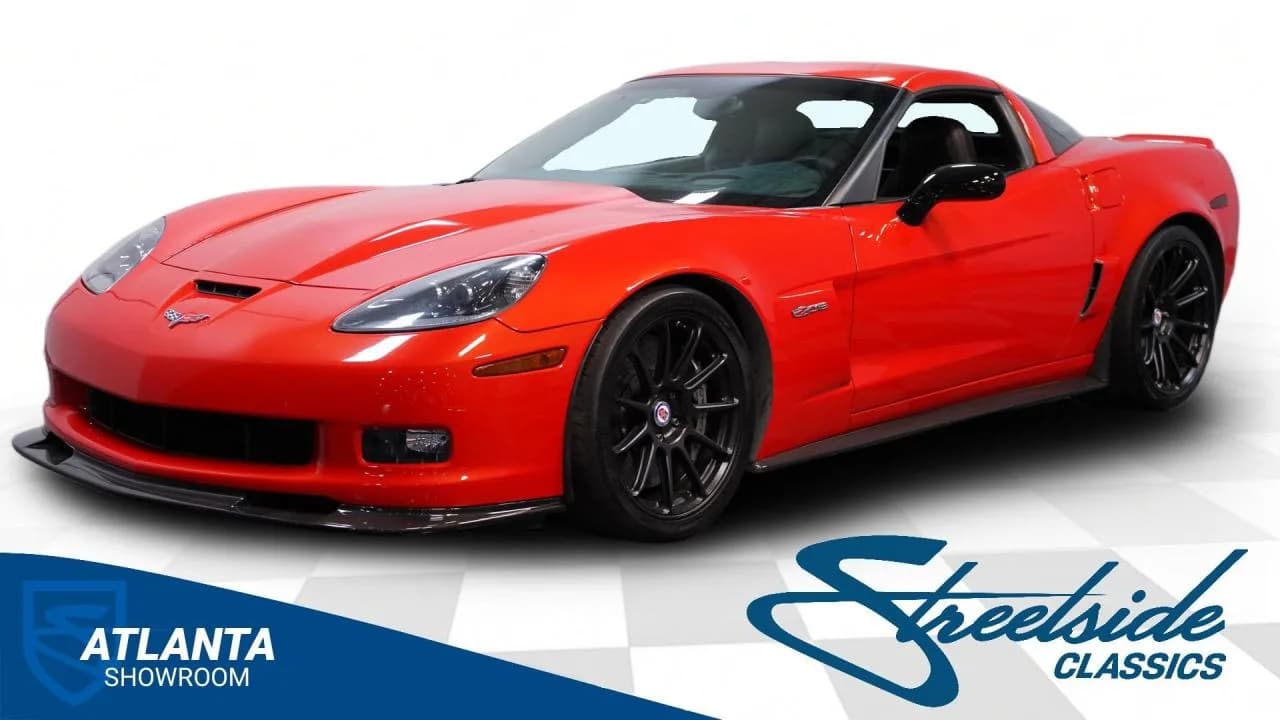 2011 Chevrolet Corvette Z06 3LZ Z07 Carbon Special Edition