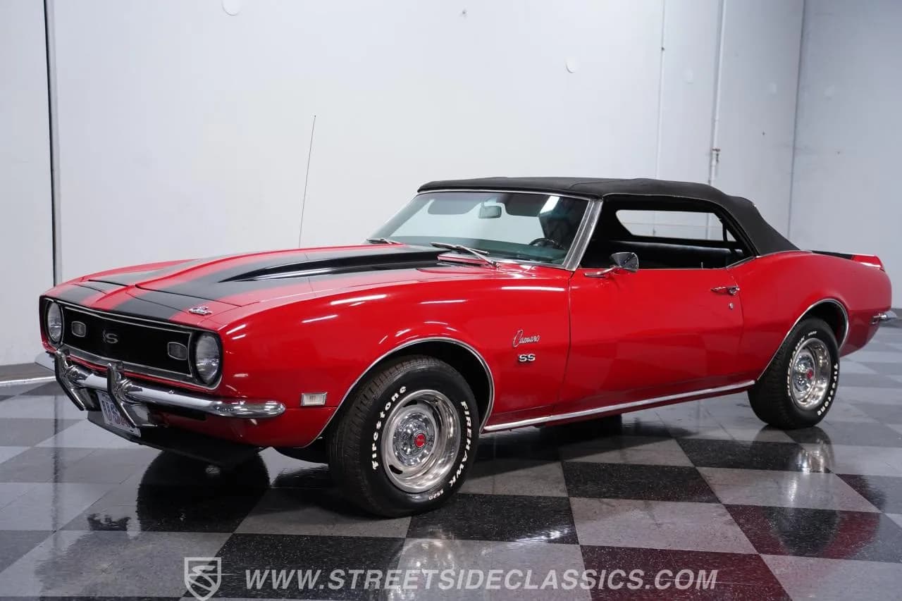 1968 Chevrolet Camaro Convertible - Thumbnail 6