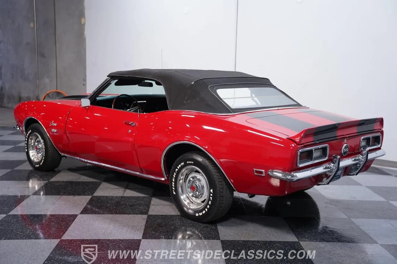 1968 Chevrolet Camaro Convertible - Thumbnail 7