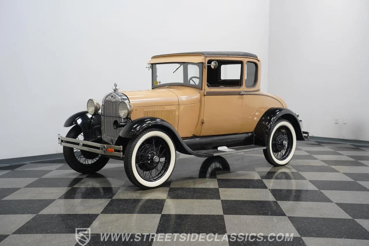 1929 Ford Model A Rumble Seat Coupe - Thumbnail 6