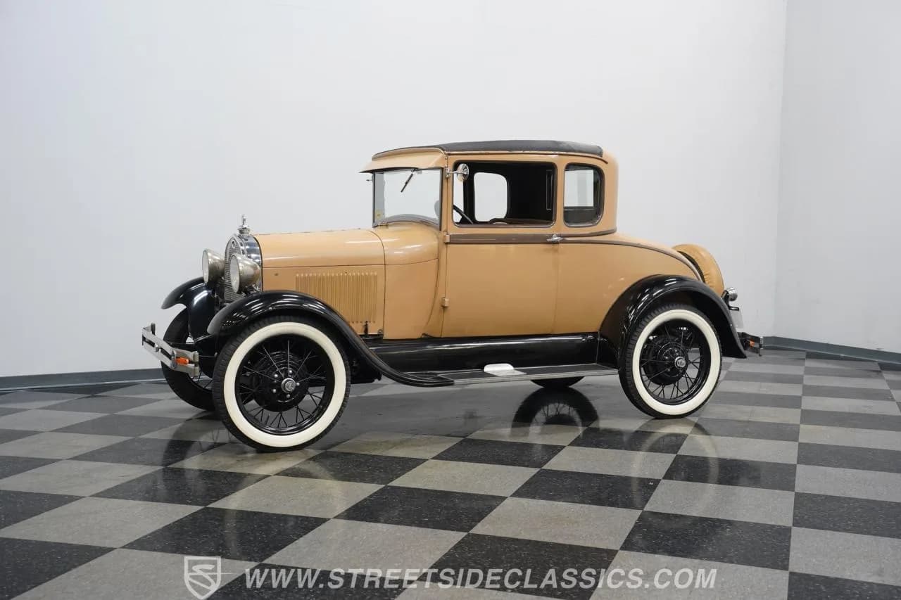1929 Ford Model A Rumble Seat Coupe - Thumbnail 7