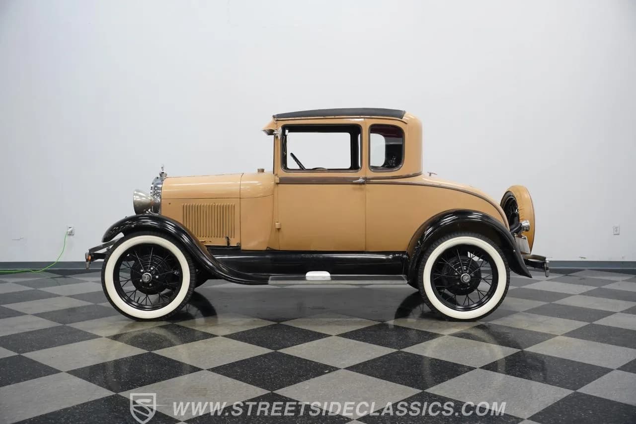 1929 Ford Model A Rumble Seat Coupe - Thumbnail 8