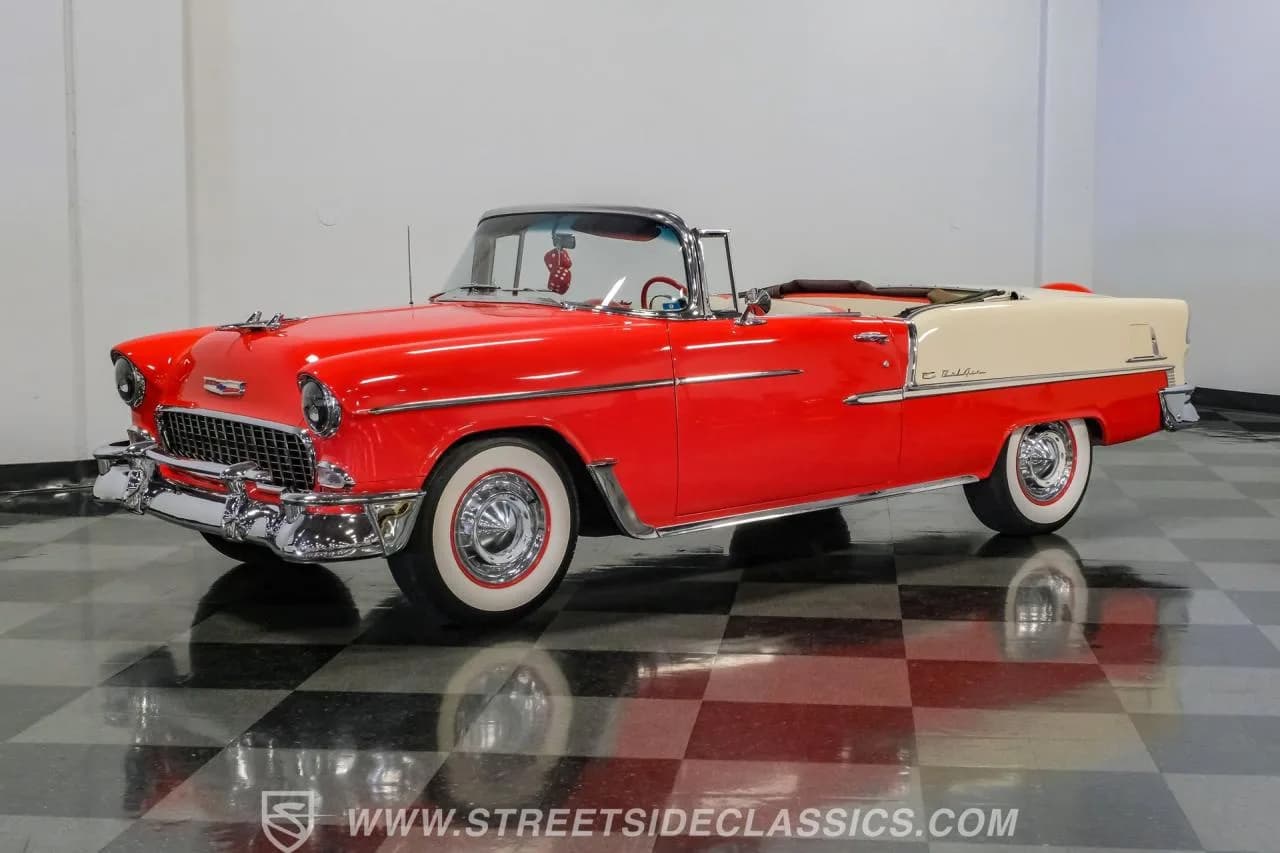 1955 Chevrolet Bel Air Convertible LS3 Restomod - Thumbnail 6