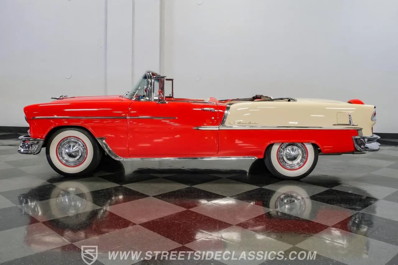 1955 Chevrolet Bel Air Convertible LS3 Restomod - Thumbnail 7