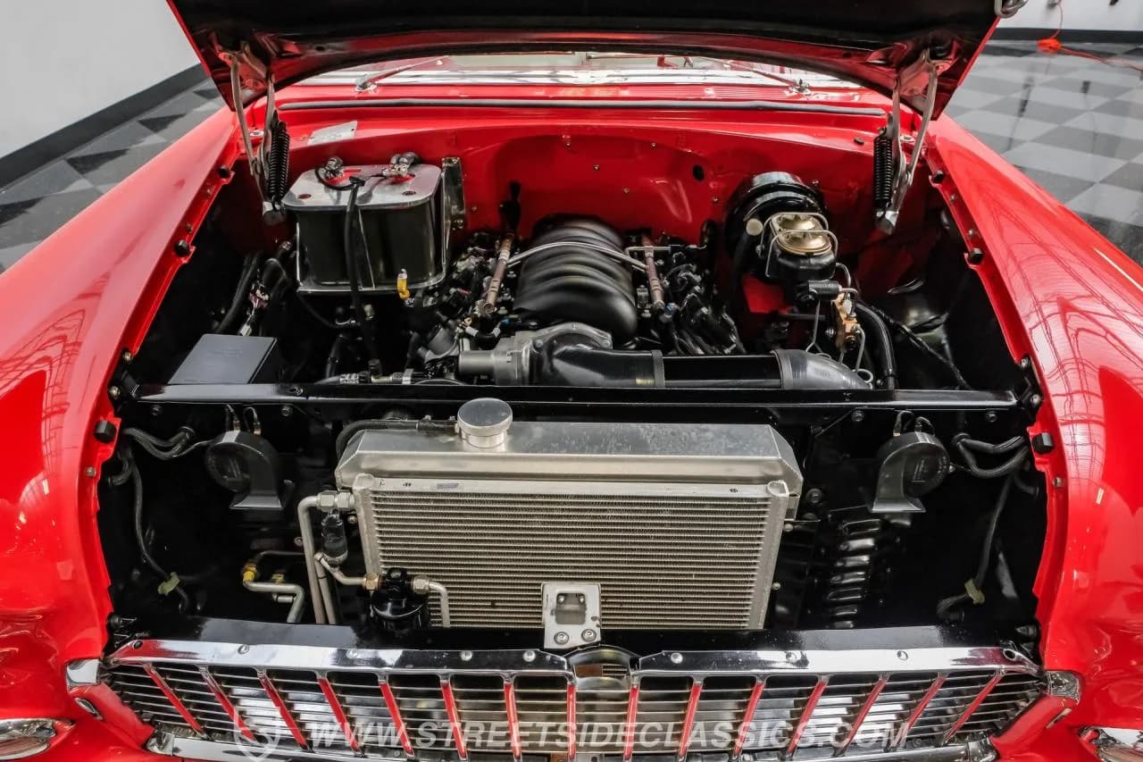 1955 Chevrolet Bel Air Convertible LS3 Restomod - Thumbnail 3