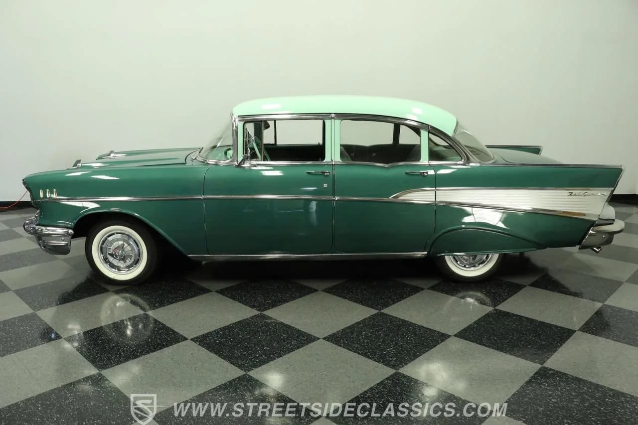 1957 Chevrolet Bel Air 4 Door Sedan - Thumbnail 2
