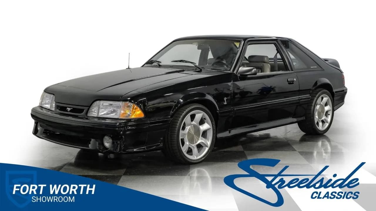 1993 Ford Mustang SVT Cobra Supercharged