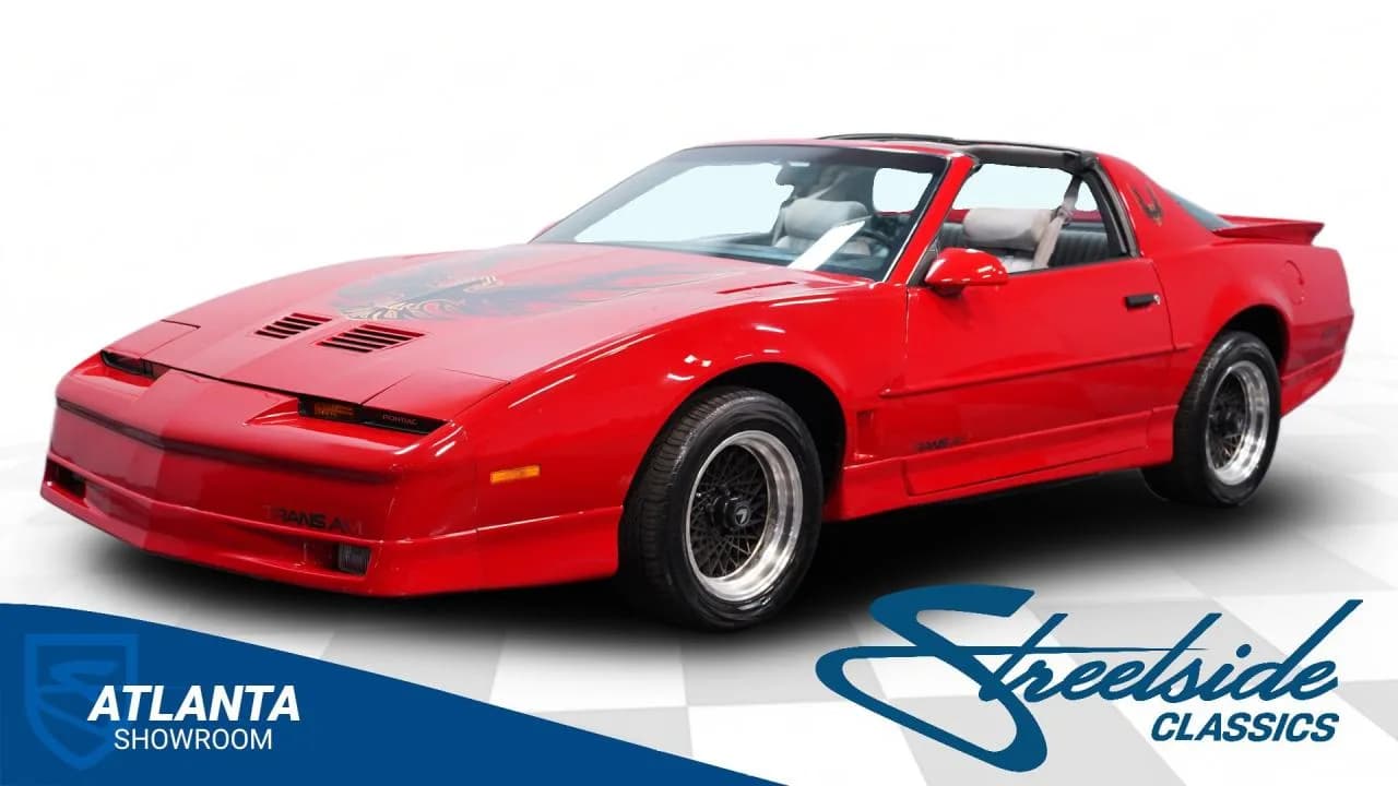 1989 Pontiac Firebird Trans Am WS6