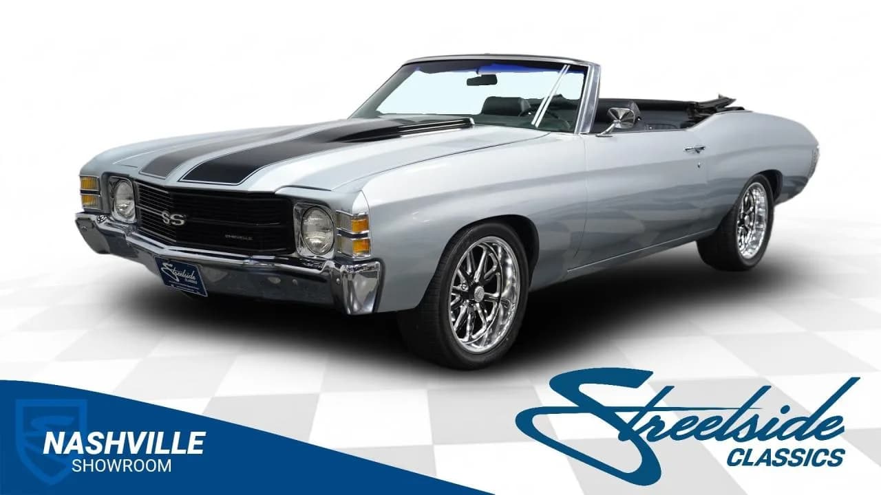 1971 Chevrolet Chevelle SS 402 Tribute Convertible
