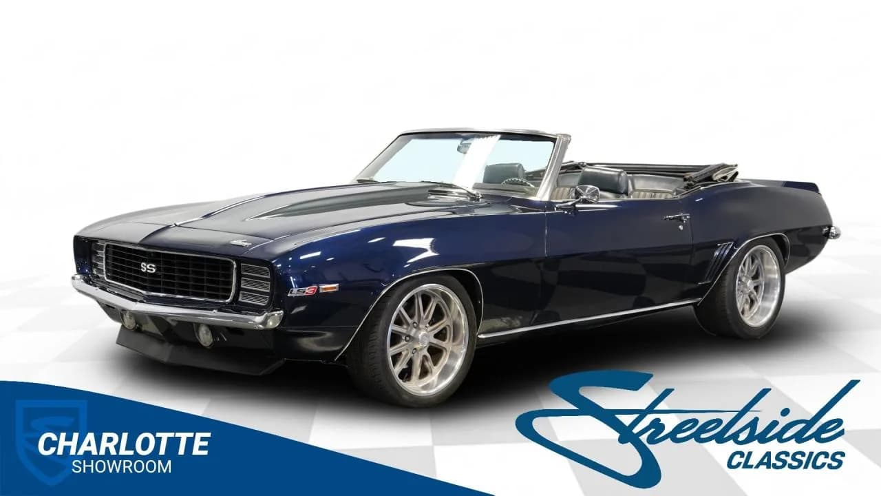 1969 Chevrolet Camaro LS3 Restomod Convertible