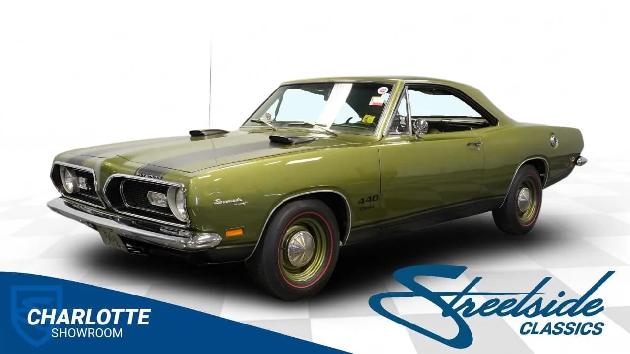 1969 Plymouth Barracuda 440 M-Code Cuda