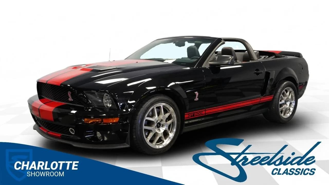2009 Ford Mustang Shelby GT500 Convertible