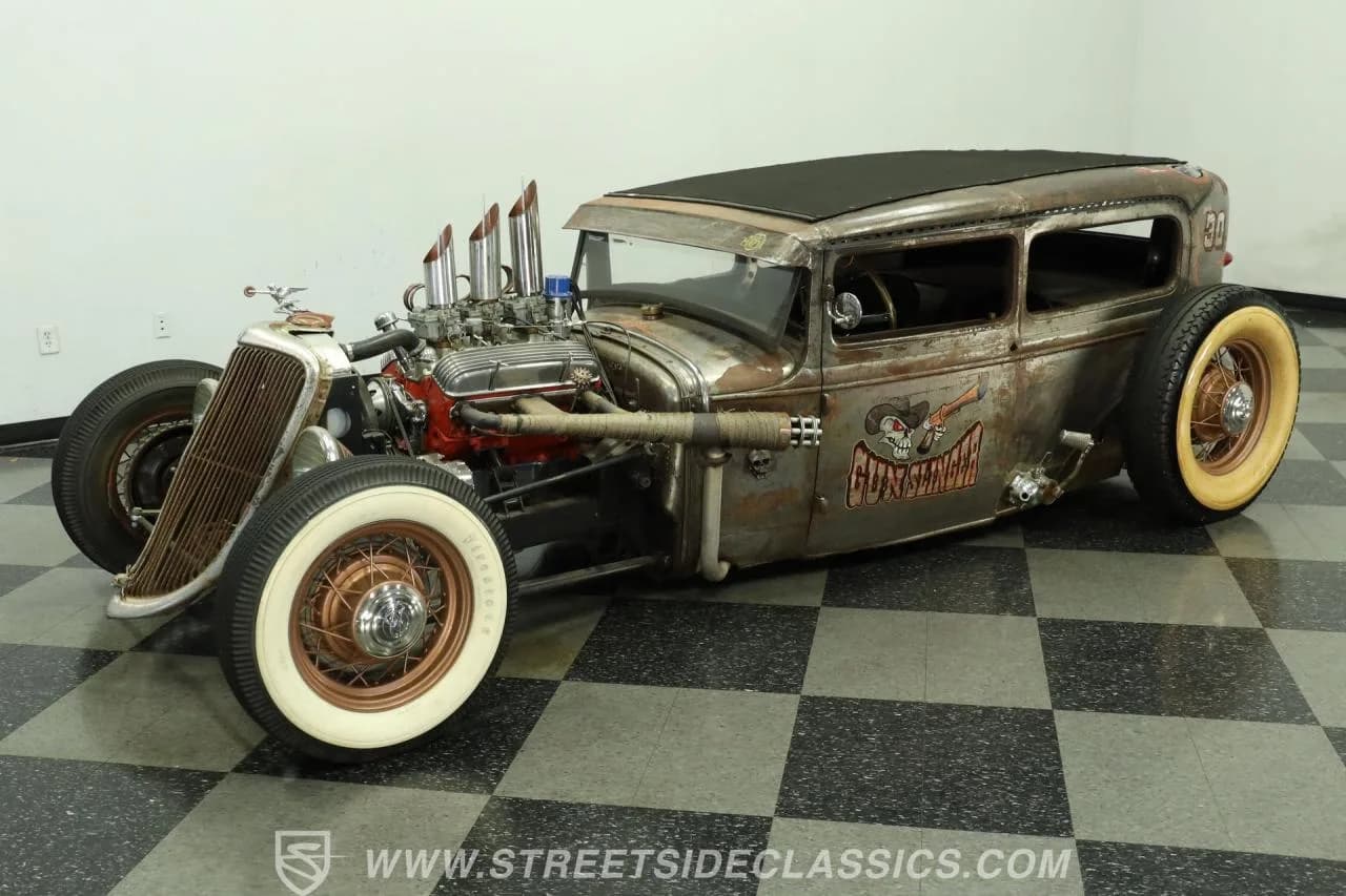 1930 Ford Model A Rat Rod "Gun Slinger" - Thumbnail 6