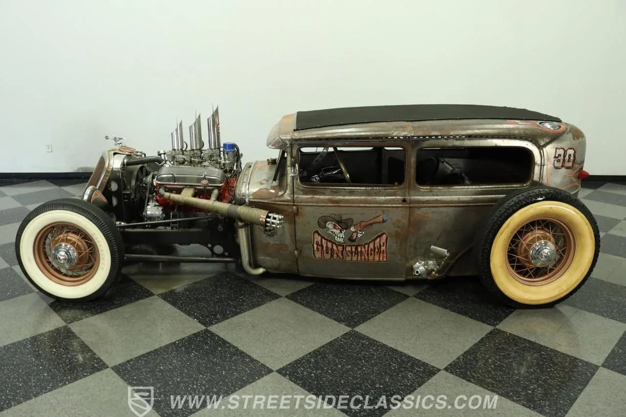 1930 Ford Model A Rat Rod "Gun Slinger" - Thumbnail 2