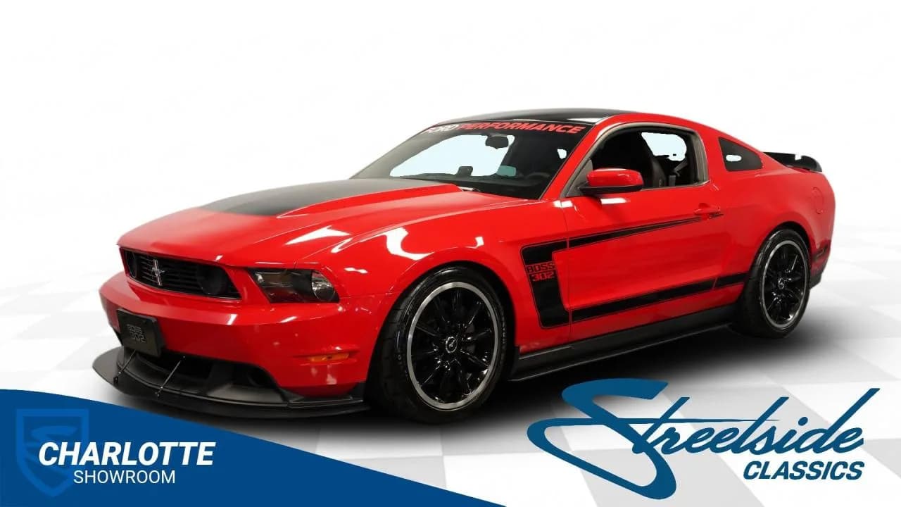 2012 Ford Mustang Boss 302 Laguna Seca Tribute