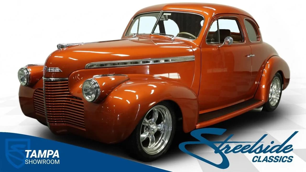 1940 Chevrolet Super Deluxe Business Coupe Restomod