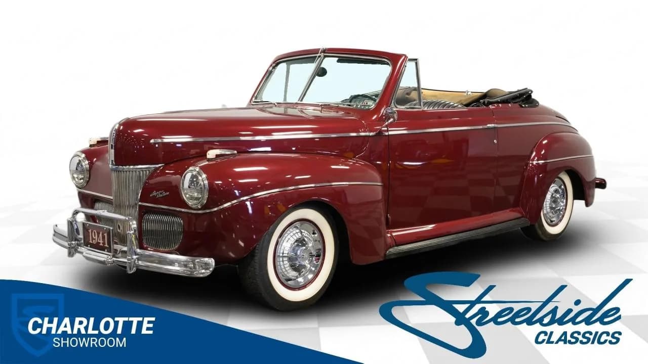 1941 Ford Super Deluxe Convertible