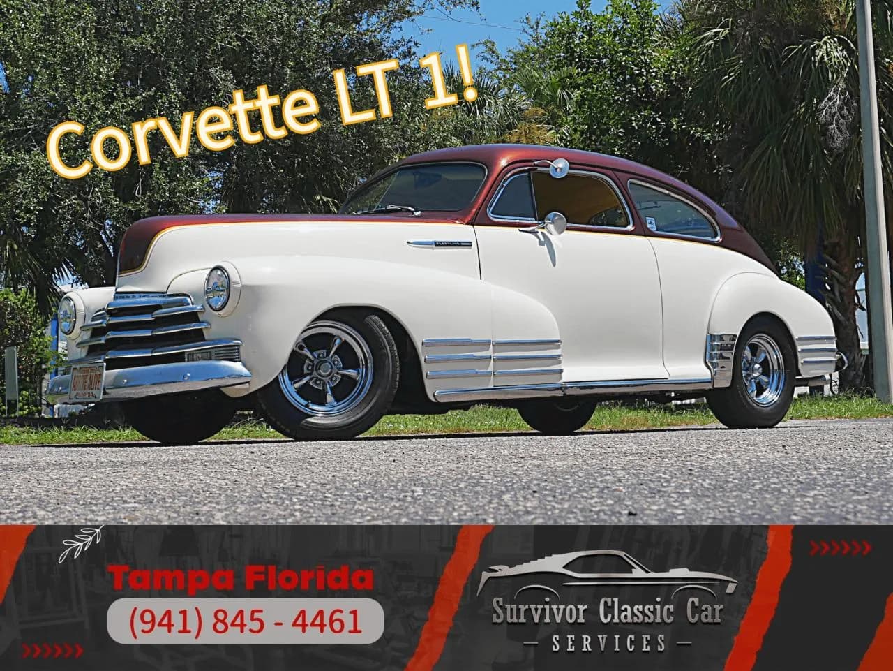 1948 Chevrolet Fleetline 2 Door Sedan Street Rod - Image 3