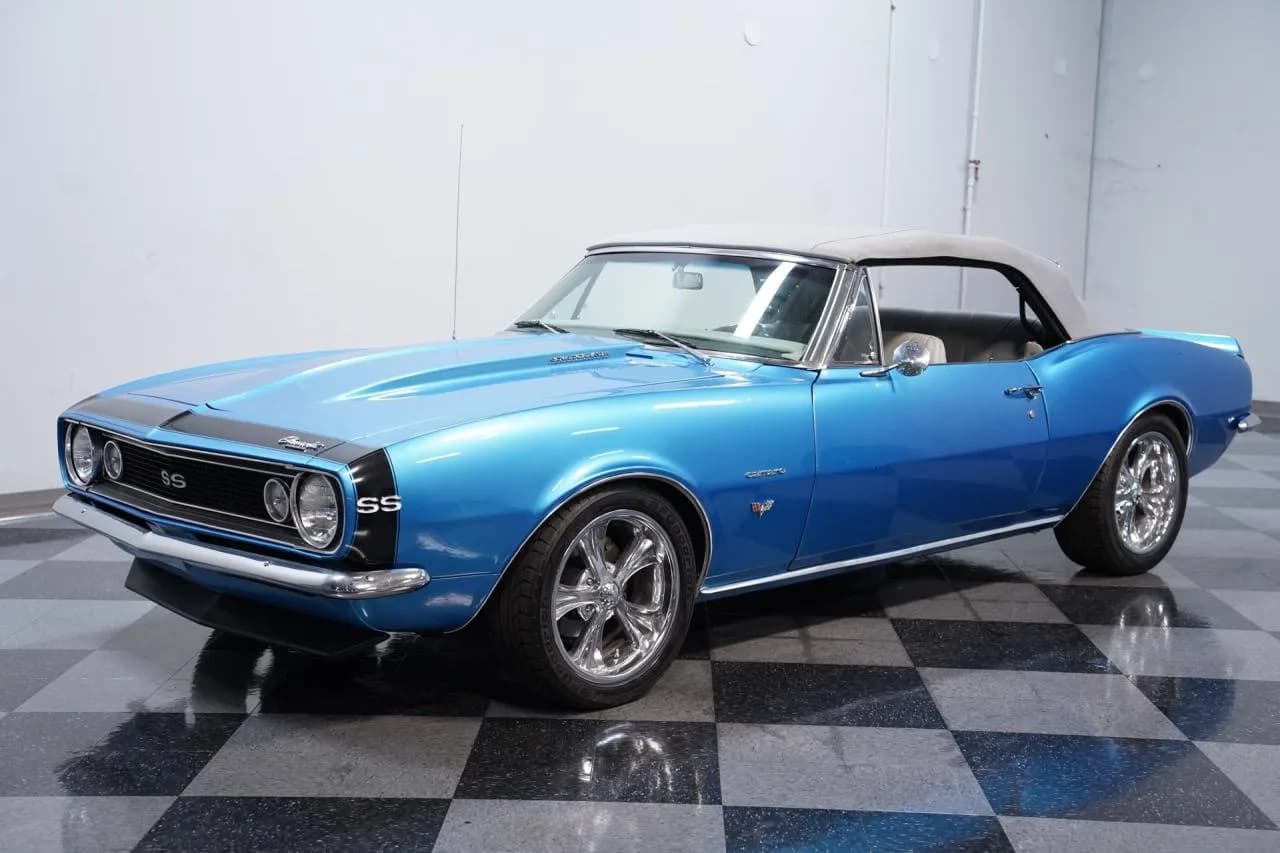 1967 Chevrolet Camaro Convertible Restomod - Thumbnail 6