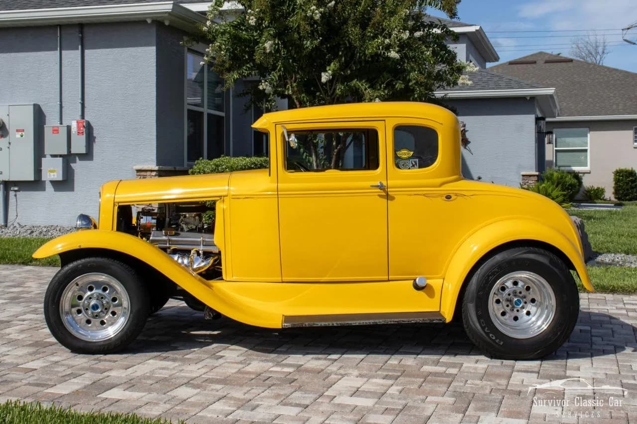 1930 Ford Model A 5 Window Coupe Street Rod - Thumbnail 4