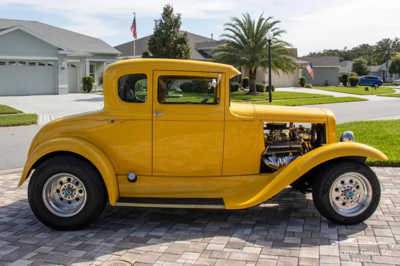 1930 Ford Model A 5 Window Coupe Street Rod - Thumbnail 3