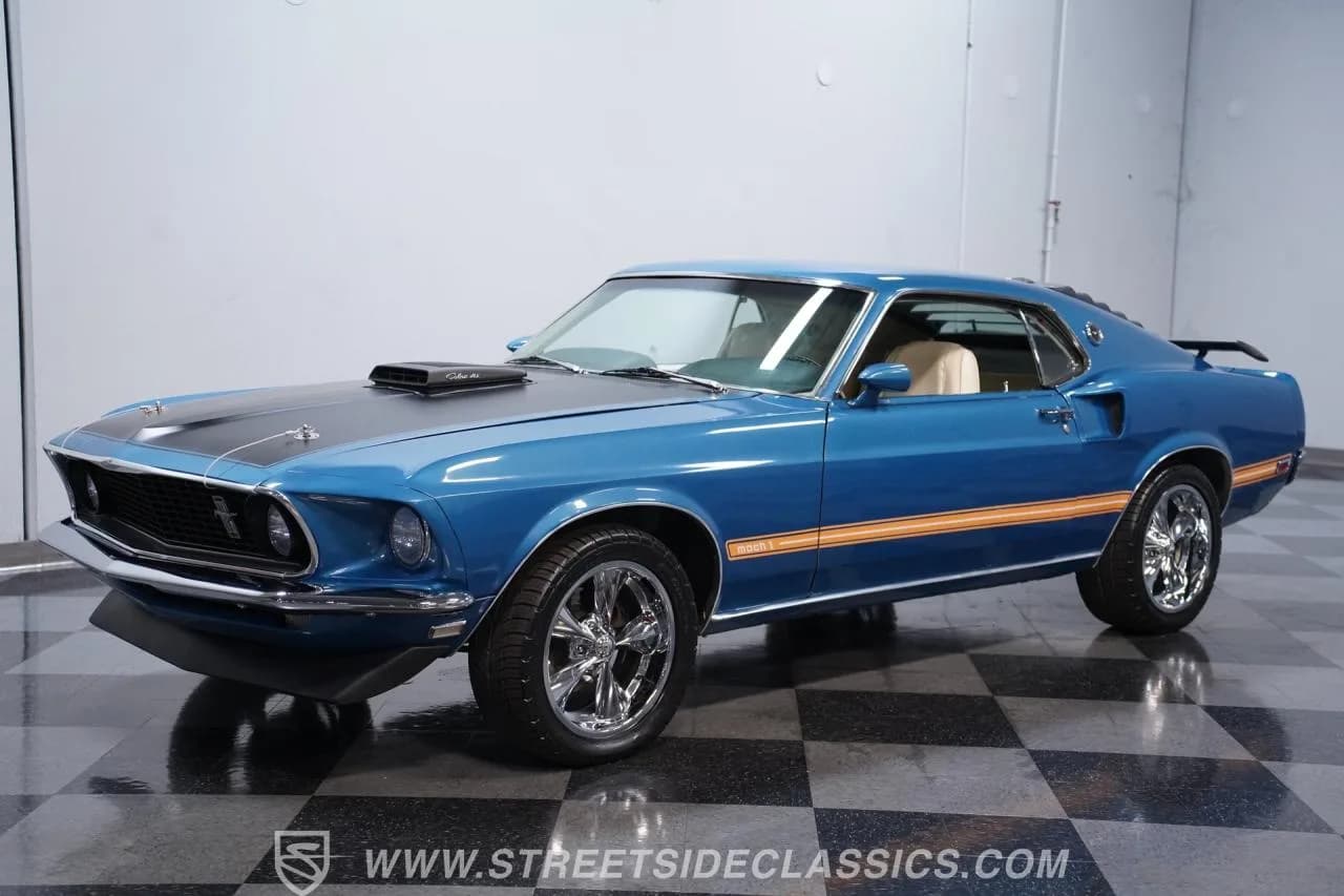 1969 Ford Mustang Mach 1 428 Cobra Jet - Thumbnail 5