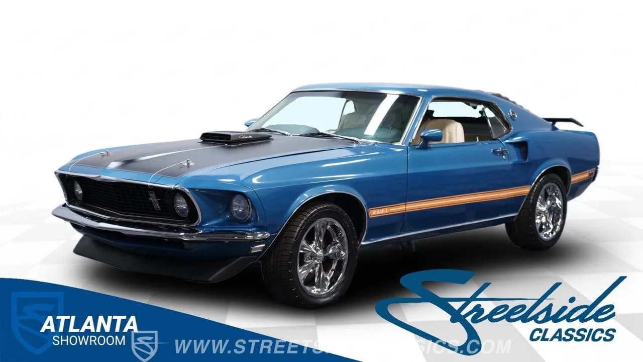 1969 Ford Mustang Mach 1 428 Cobra Jet