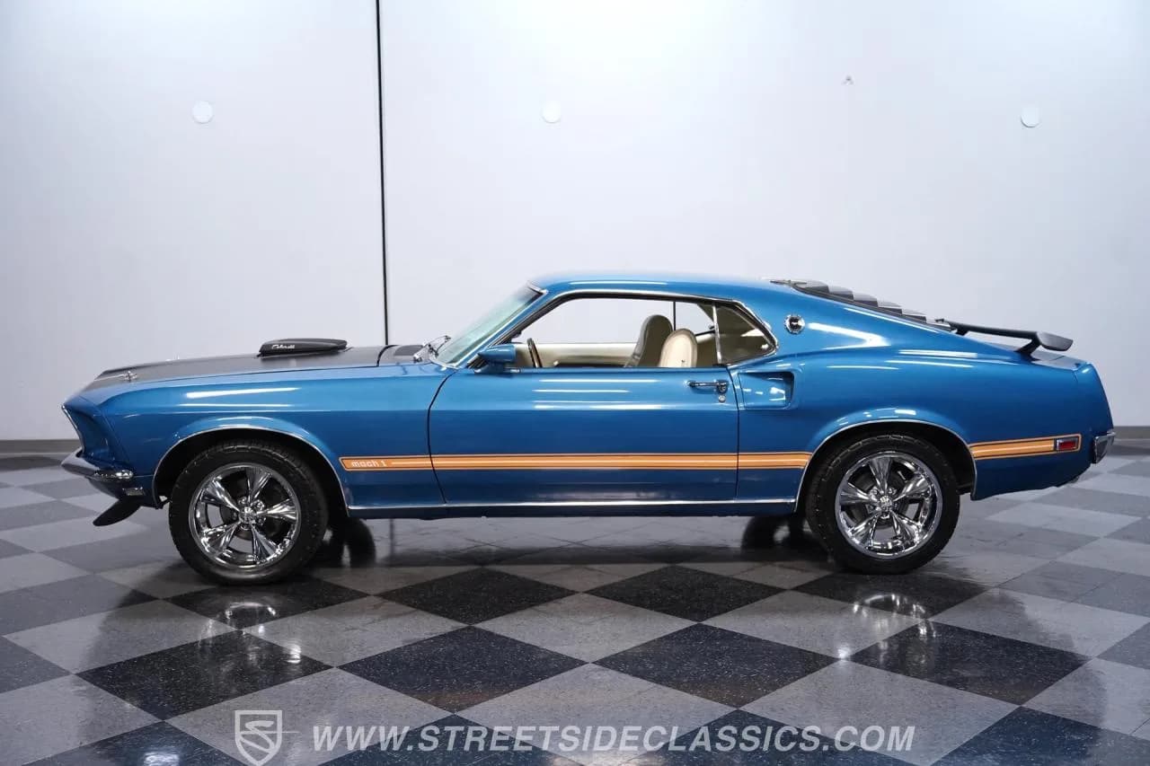 1969 Ford Mustang Mach 1 428 Cobra Jet - Thumbnail 2