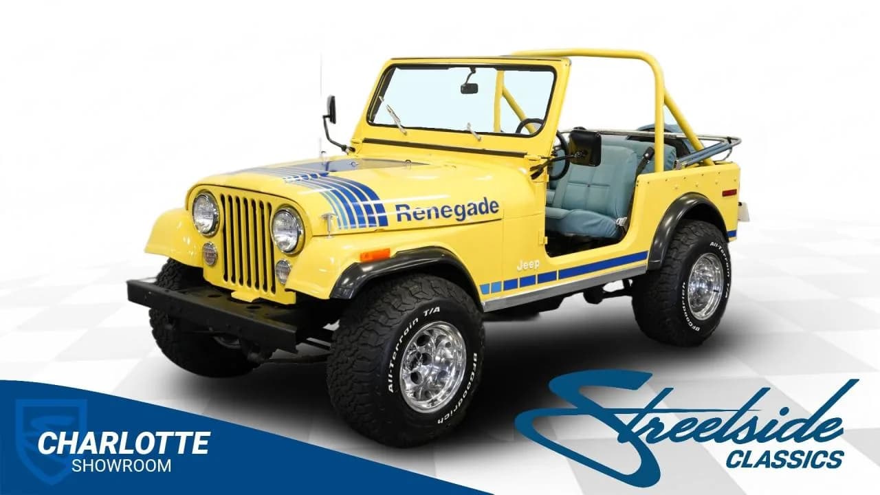 1979 Jeep CJ7 Renegade Denim Package
